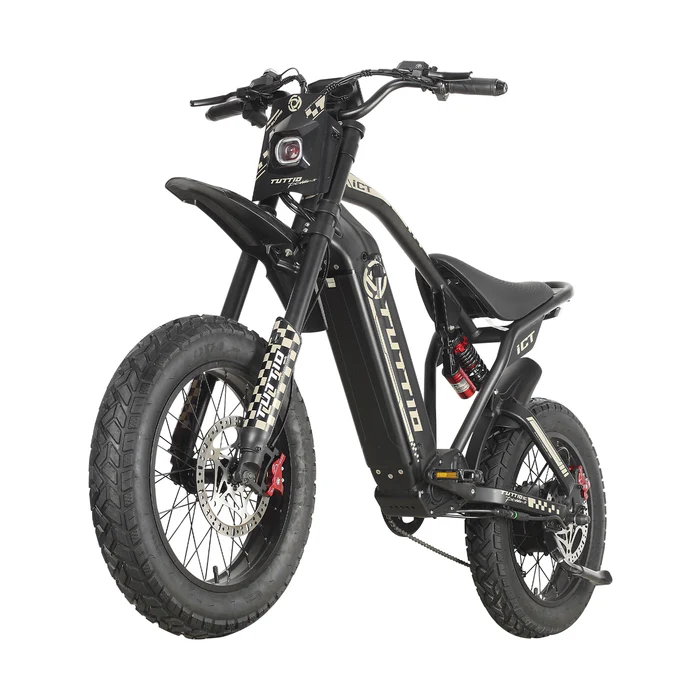 Tuttio ICT - 60V 25Ah 4000W Peak Fat Tire Off-Road Electric Bike for Adults