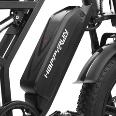 Happyrun Tank G60 1500W 48V 18A – Electric Dirt Bike Fat Tire All Terrain
