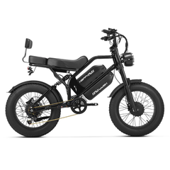 HappyRun G70 Pro Dual-Motor 48V 33Ah 5000W Peak – Dual-Battery Electric Cargo Bike