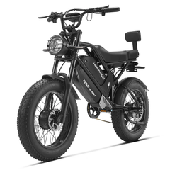 HappyRun G70 Pro Dual-Motor 48V 33Ah 5000W Peak – Dual-Battery Electric Cargo Bike