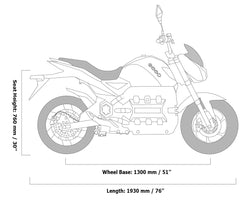 EMMO KAMEN 84V Utility Electric Motorcycle