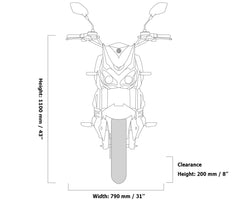 EMMO KAMEN 84V Utility Electric Motorcycle