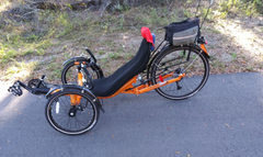 Performer JC-26X Rear Suspension Tadpole Recumbent Trike