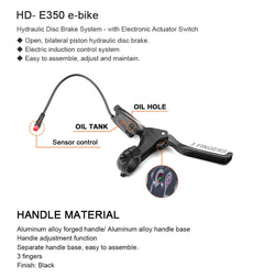 CycleBoard TEKTRO HYDRAULIC BRAKE SET | FRONT & REAR | SS-1200 & SCR-1200