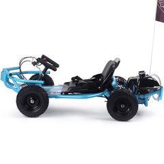 MotoTec SandMan Go Kart 49cc Black