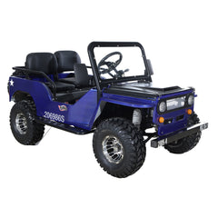 X-PRO Ranger Mini Jeep Go Kart 125 (Zongshen Engine, 3-Speed Semi-Auto, 350 lbs Load)