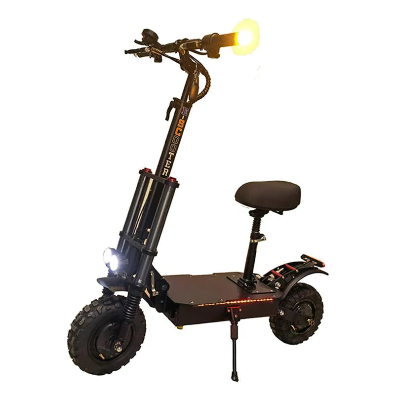 Soversky 4000w Dual Wheel Drive Stand Up Scooter SS Off-Road Tire