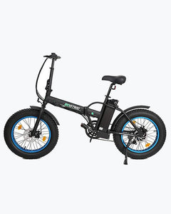 Ecotric 36V 500W UL-Certified 20" Fat Tire Folding Electric Bike