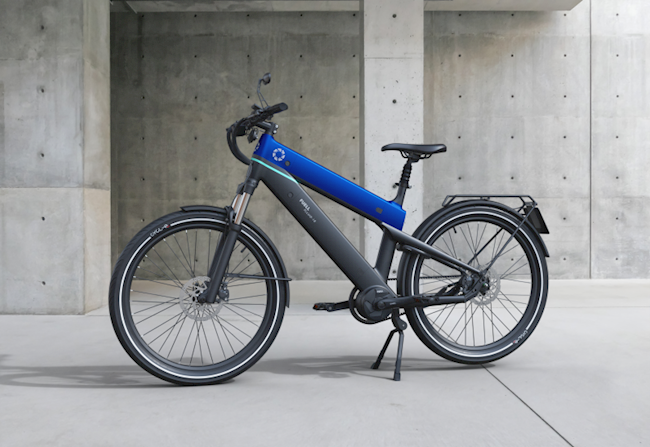 FUELL | FLLUID-1S 28MPH NEXUS 5 ELECTRIC BICYCLE, LARGE, BLUE