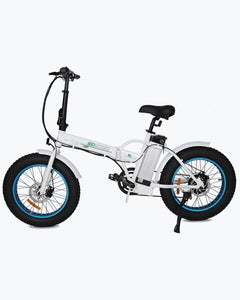 Ecotric 36V 500W UL-Certified 20" Fat Tire Folding Electric Bike