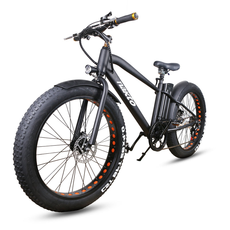 Nakto 26'' Cruiser Fat Tire Electric Bicycle
