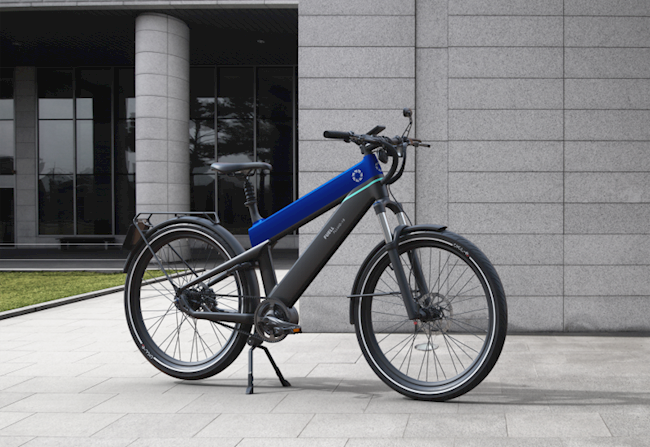 FUELL | FLLUID-1 20MPH NEXUS 5 ELECTRIC BICYCLE, LARGE, BLUE