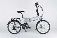 Enzo Folding Electric Bike - Aluminum Frame Rust Resistant