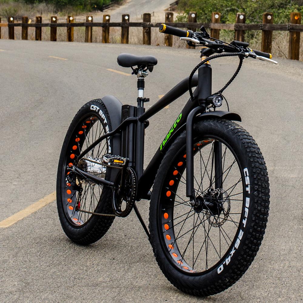 Nakto 26'' Cruiser Fat Tire Electric Bicycle