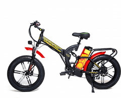 Greenbike Electric Motion Big Dog Off-Road Fat Tire Electric Bike