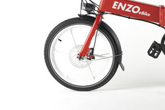 Enzo Folding Electric Bike - Aluminum Frame Rust Resistant