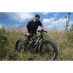 R750 Black 750 Watt 48V Fat Tire Power Bike