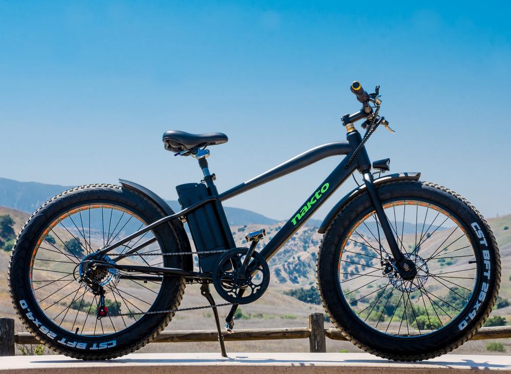 Nakto 26'' Cruiser Fat Tire Electric Bicycle – Epic Wheelz