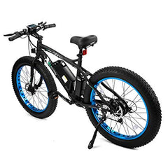 Ecotric 36V 500W Fat Tire Beach Snow Electric Bike