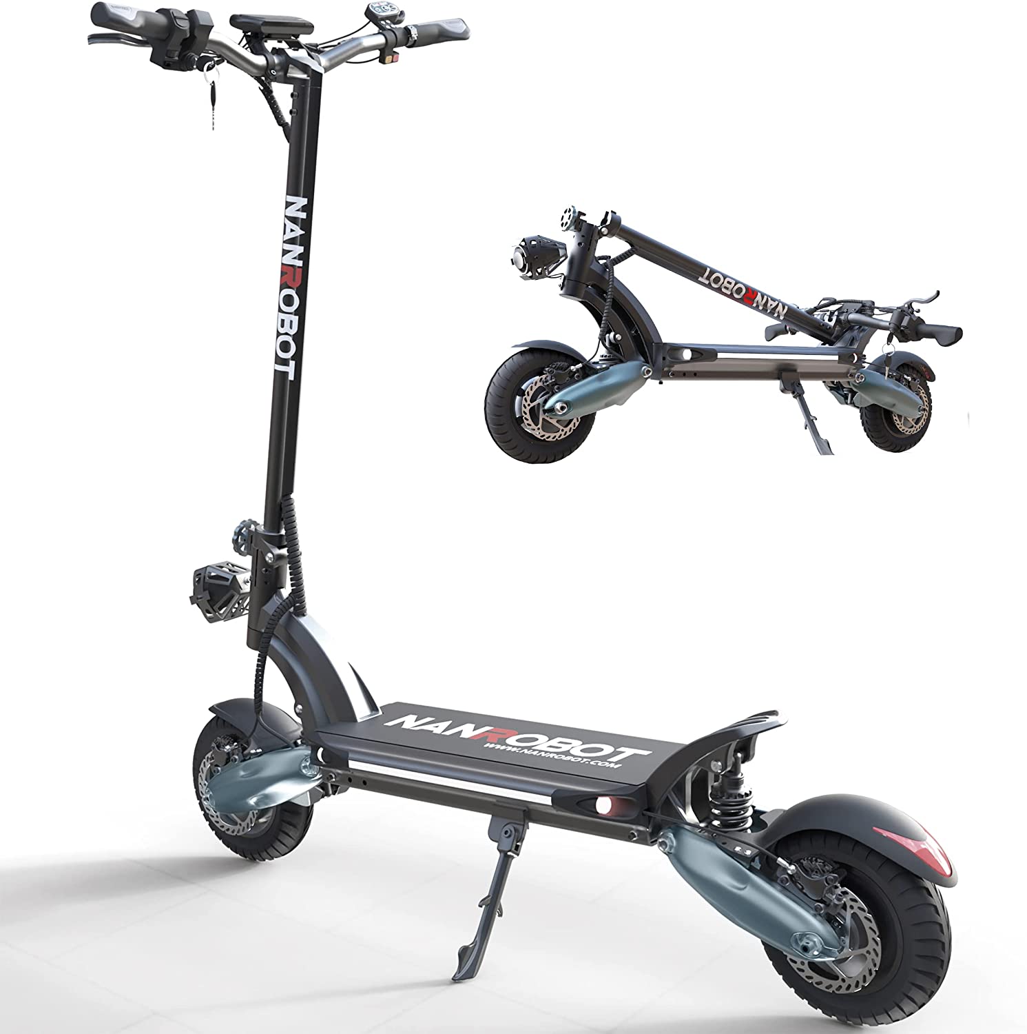 thumbnail image 2 of Nanrobot Lightning 2.0 Electric Scooter - 800W Power 2 of 14