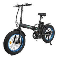 Ecotric 36V 500W 20" Fat Tire Folding Electric Bike