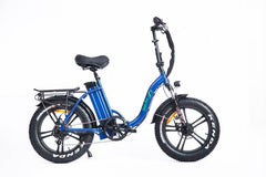 Greenbike USA GB750 Low Step Fat Tire Folding Electric Bike