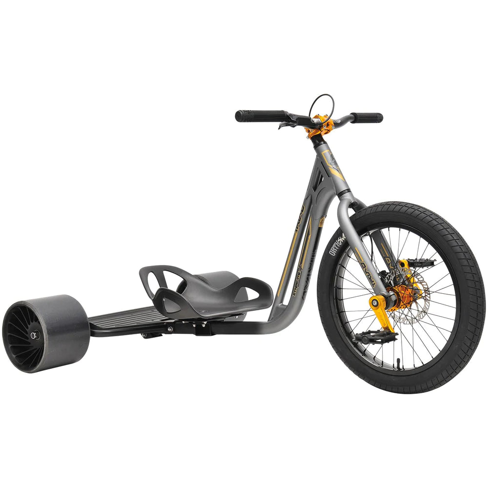 Triad Drift Trikes triad syndicate 4 drift trike - grey/black Triad Drift Trikes triad syndicate 4 drift trike - grey/black