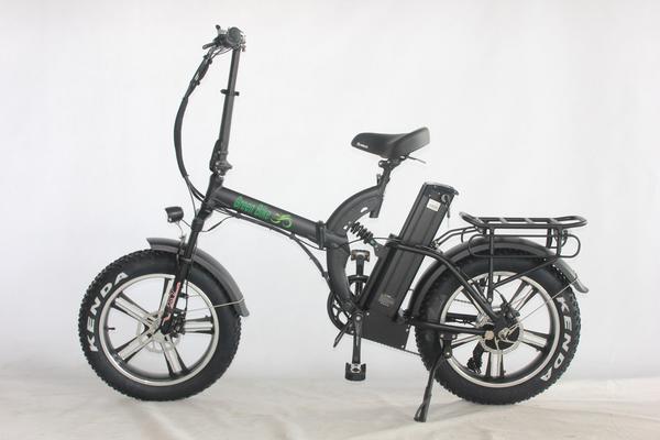 electric bicycle in usa Green Bike 750W 20" GB1 750 Mag Folding Fat Tire Electric Bike
