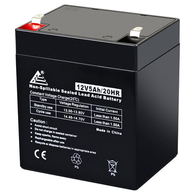 12v/5ah Sealed Lead Acid Battery