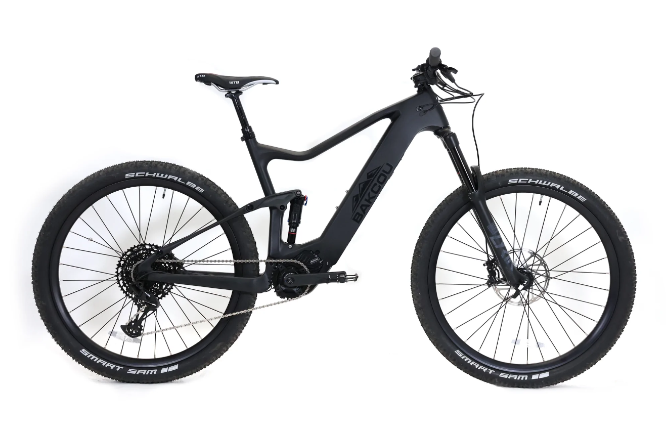 e bike fatbike cube Bakcou Carbon Alpha 500W Electric Mountain Bike – Epic Wheelz