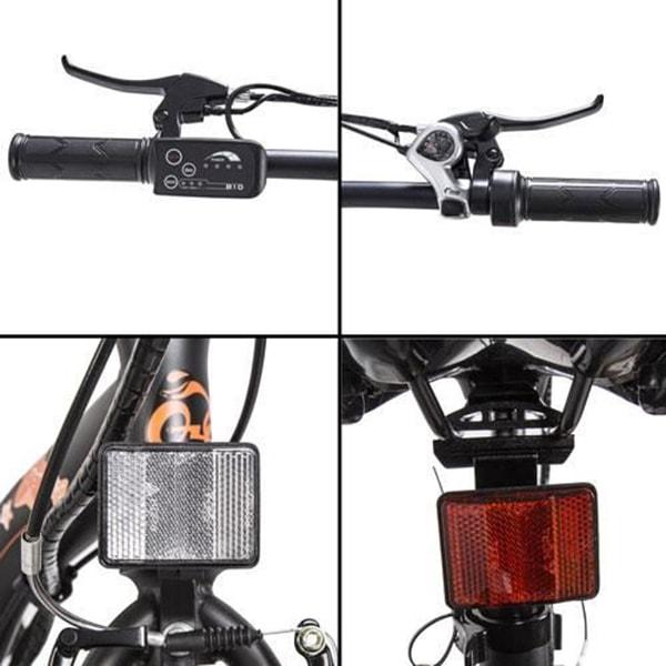 ecotric starfish electric bicycle portable and folding bike lightweight city folding bike Ecotric 350W Starfish Folding Electric