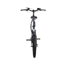 FORCE | ECITY FD250 REAR HUB 20 INCH FOLDING ELECTRIC CITY BICYCLE, BLACK