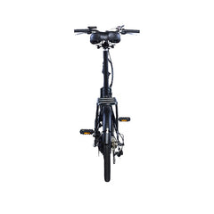 FORCE | ECITY FD250 REAR HUB 20 INCH FOLDING ELECTRIC CITY BICYCLE, BLACK