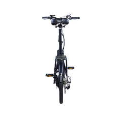 FORCE | ECITY FD250 REAR HUB 20 INCH FOLDING ELECTRIC CITY BICYCLE, BLACK