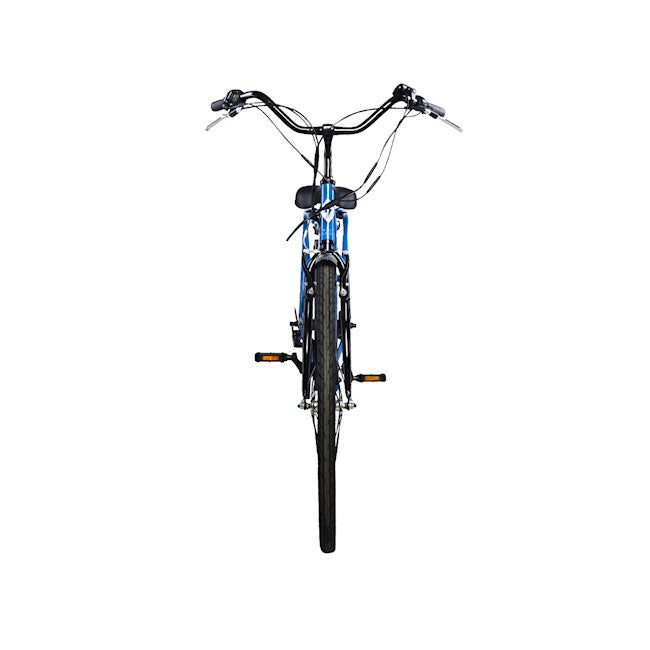 FORCE | ESTREET LS350 REAR HUB MOTOR 700C ELECTRIC CITY BICYCLE, BLUE