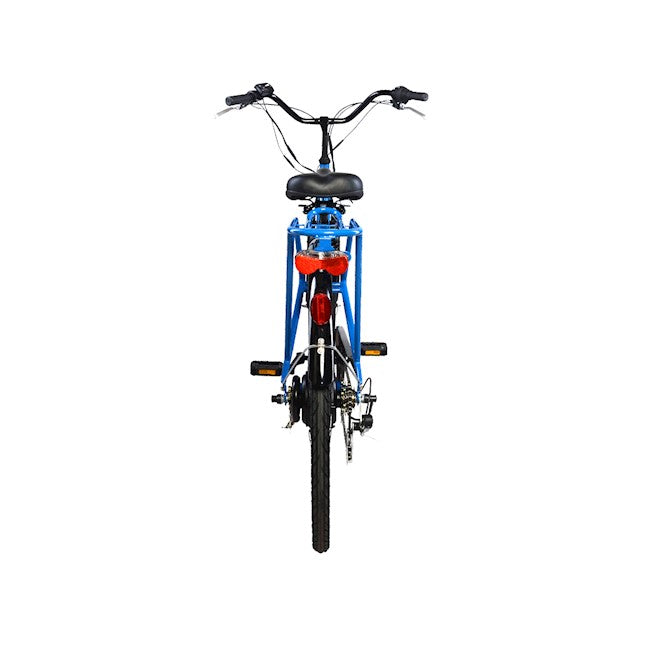 FORCE | ESTREET LS350 REAR HUB MOTOR 700C ELECTRIC CITY BICYCLE, BLUE