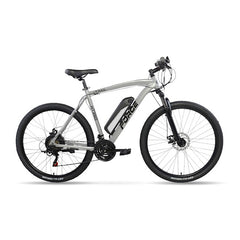 FORCE | ETRAIL HT350 REAR HUB MOTOR 27.5" ELECTRIC MTB BICYCLE L/XL, SILVER