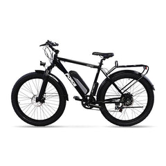 FORCE | ESTREET HT750 REAR HUB MOTOR 27.5" ELECTRIC MTB BICYCLE S/M, BLACK