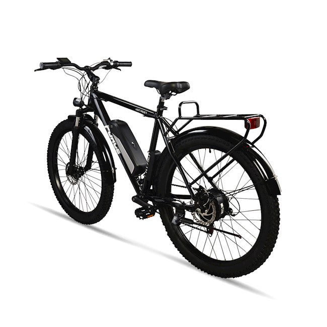 FORCE | ESTREET HT750 REAR HUB MOTOR 27.5" ELECTRIC MTB BICYCLE L/XL, BLACK