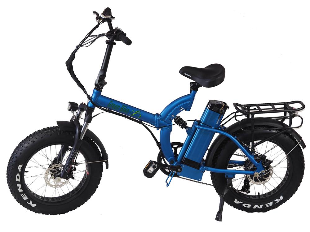 kenda electric bicycle Greenbike USA GB500 48V Fat Tire Electric Bicycle – Epic Wheelz