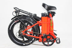 Greenbike USA GB750 Low Step Fat Tire Folding Electric Bike