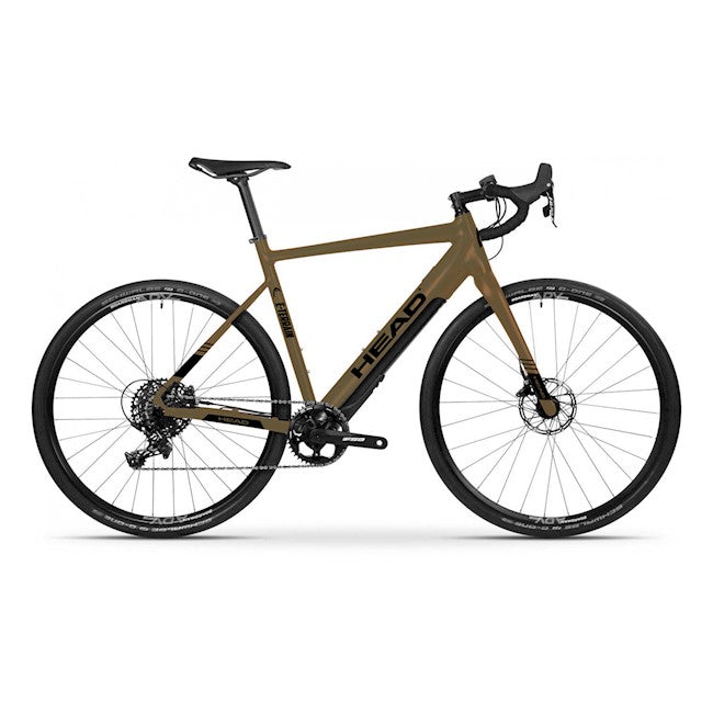 HEAD | E-TERRAIN SHIMANO TIAGRA GRAVEL E-BIKE, 700C, 57CM, BRONZE