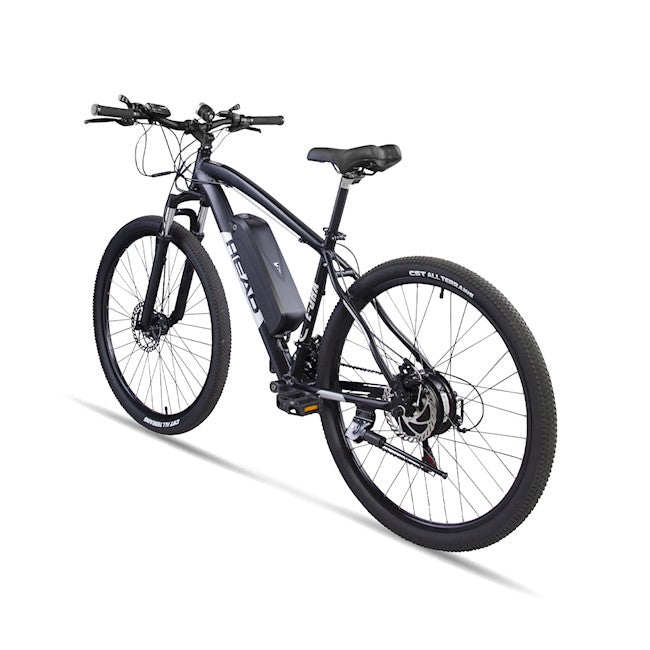 HEAD | E-JRA SHIMANO TOURNEY E-BIKE, 27.5INCH, SMALL, BLACK