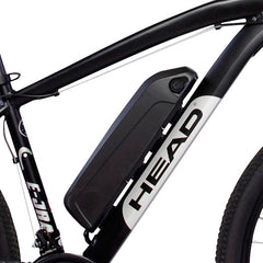 HEAD | E-JRA SHIMANO TOURNEY E-BIKE, 27.5INCH, SMALL, BLACK