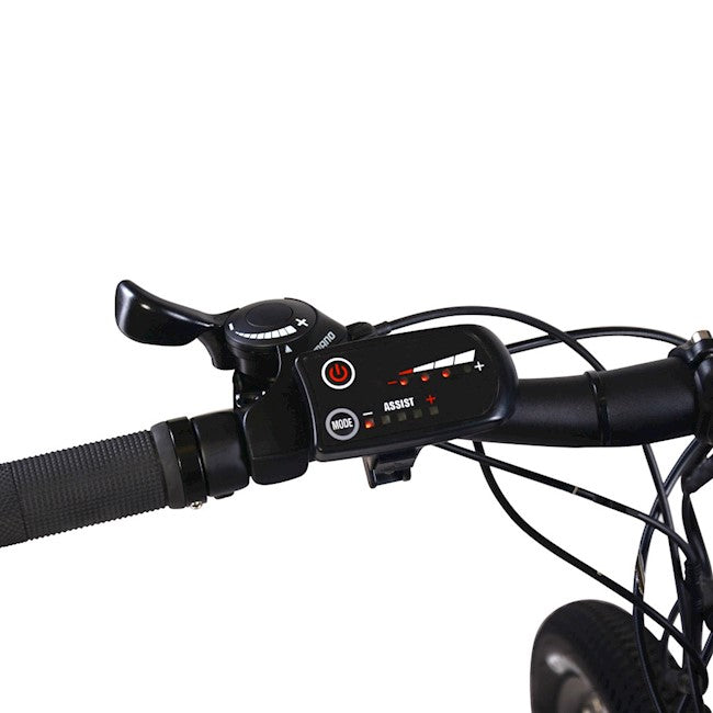 HEAD | E-JRA SHIMANO TOURNEY E-BIKE, 27.5INCH, SMALL, BLACK