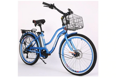 X-Treme Malibu 24V Step-Through Beach Cruiser Electric Bike