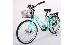 X-Treme Malibu 24V Step-Through Beach Cruiser Electric Bike