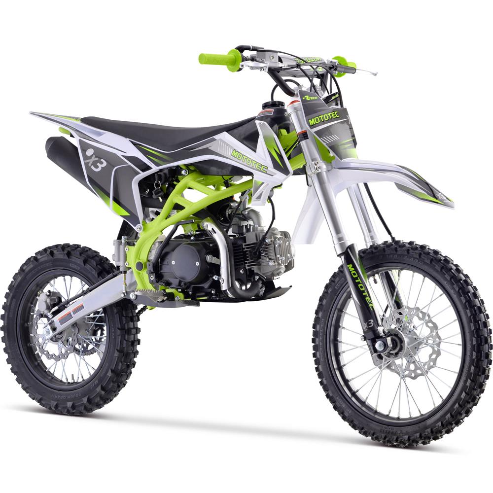 MotoTec X3 125cc 4-Stroke Gas Dirt Bike [IN STOCK]