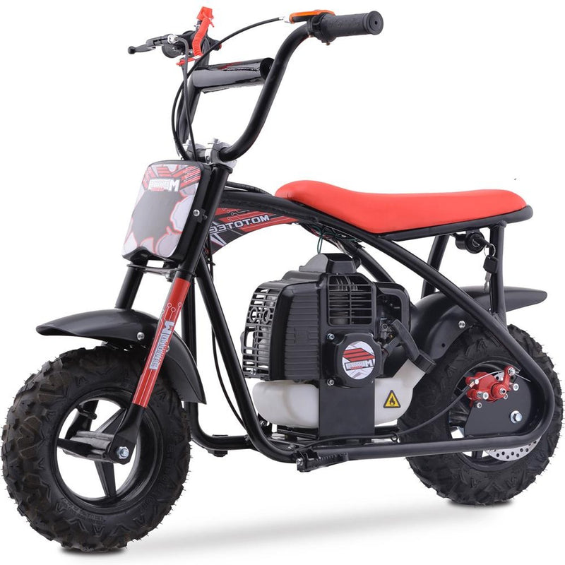 MotoTec Bandit 52cc 2-Stroke Kids Gas Mini Bike