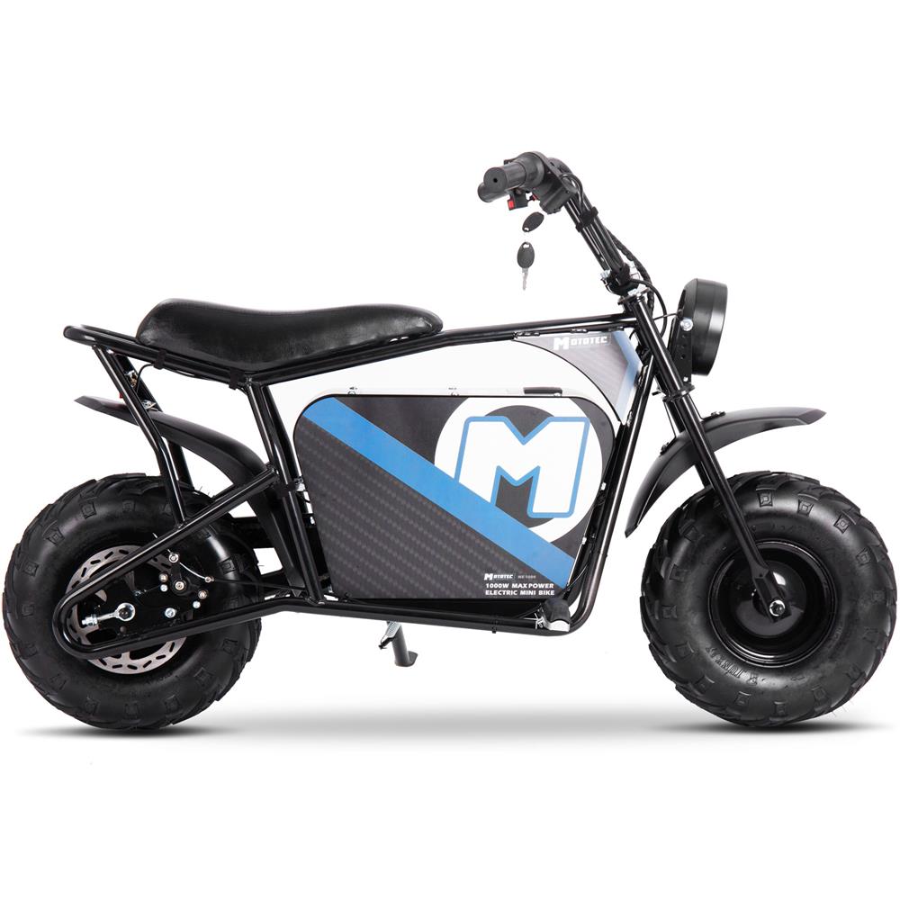 MotoTec 48v 1000w Electric Powered Mini Bike